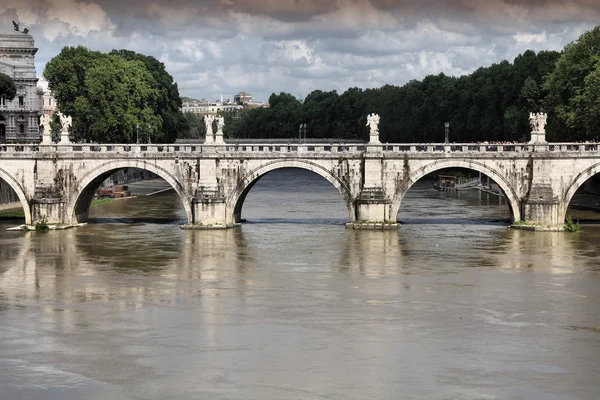 Ponte Sant'Angelo, Rome — Stockfoto