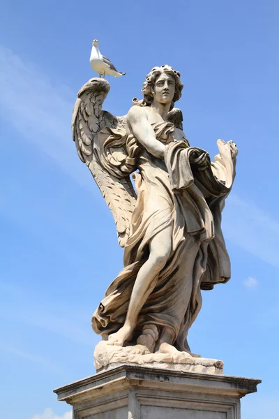 Angel in rome, Italië — Stockfoto