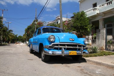 Küba'da araba