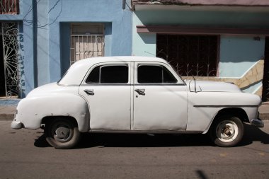 Küba oldtimer araba