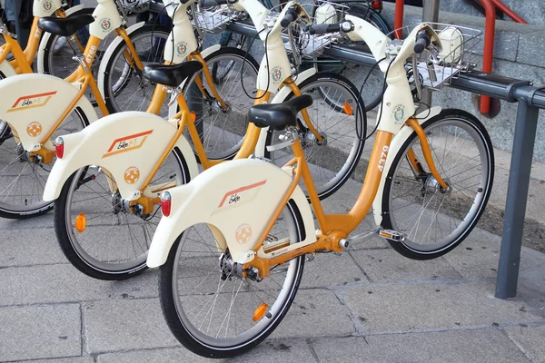 City bike a Milano — Foto Stock