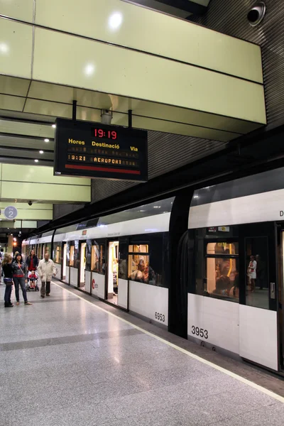 Valencia U-Bahn — Stockfoto