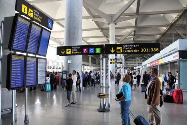 Malaga luchthaven — Stockfoto