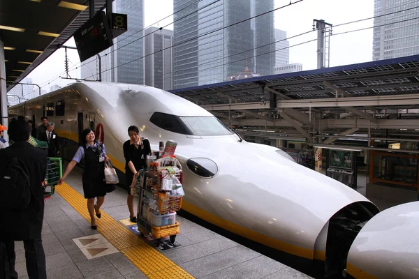 Shinkansen vlak — Stock fotografie