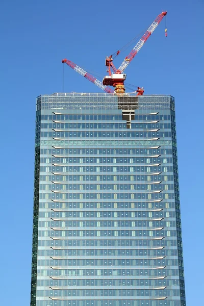 Japan skyscraper construction — Stock Photo, Image