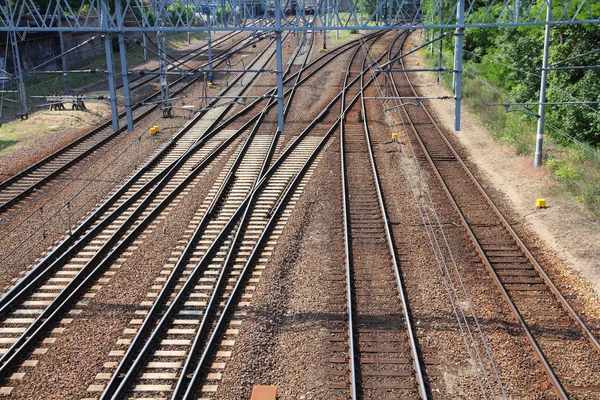 Caminhos de ferro — Fotografia de Stock