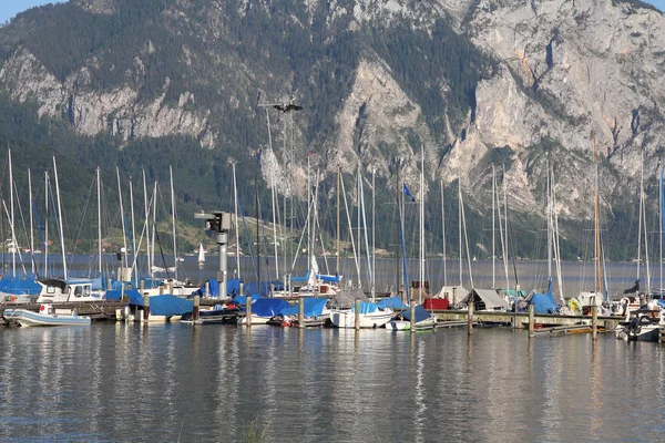 Austria - jezioro traun — Zdjęcie stockowe