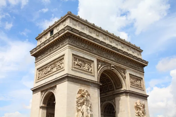 Triumphal Arch, Paris — Stock Photo, Image