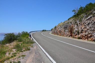 Hırvatistan'daki yol