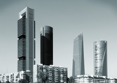 Madrid manzarası