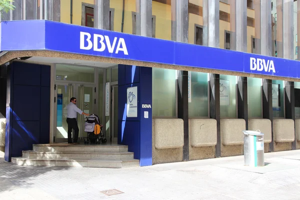 BBVA τράπεζα — Φωτογραφία Αρχείου