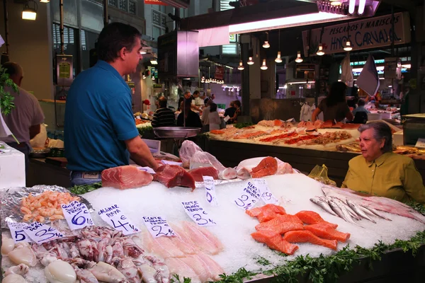 Mercado de mariscos — Foto de Stock