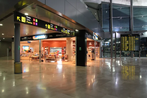 Valencia Lotnisko wnętrza — Zdjęcie stockowe