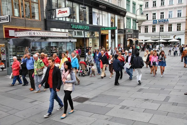 Graben street, Vienna — Stock Photo, Image