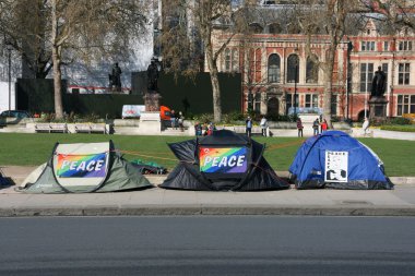 Londra'da protesto