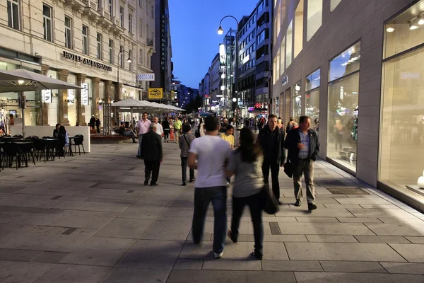 Wien - karnter strasse — Stockfoto