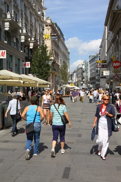 Visitantes Viena — Foto de Stock