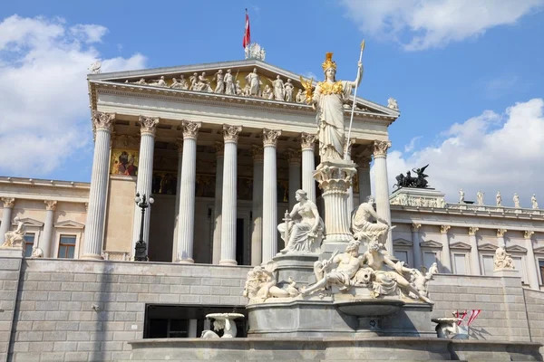 Vienna - Parliament — Stock Photo, Image