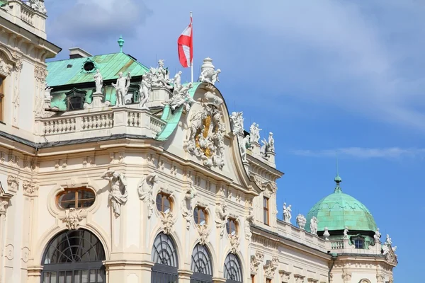 Belvedere Palace building — Stock Photo, Image