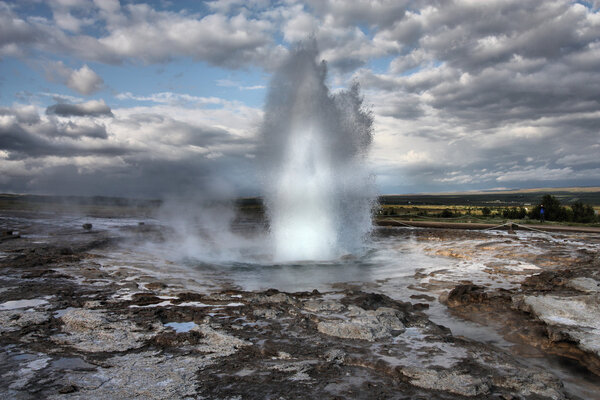 Geyser in Iceland