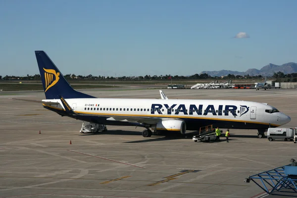 Ryanair Boeing 737 — Foto de Stock