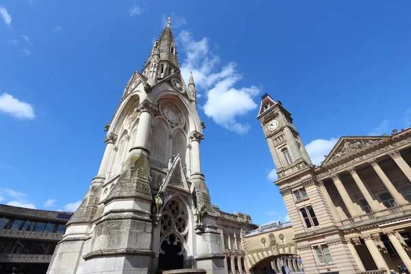 Albert memorial en museum en kunst galerij — Stockfoto