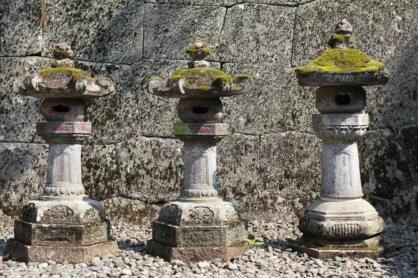 Japanese stone lantern — Stock Photo, Image