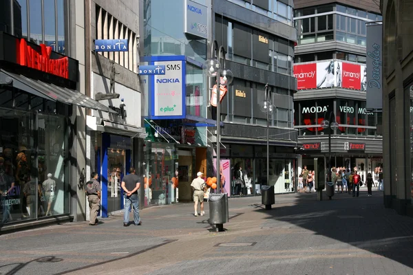 Köln bölgesindeki alışveriş — Stok fotoğraf