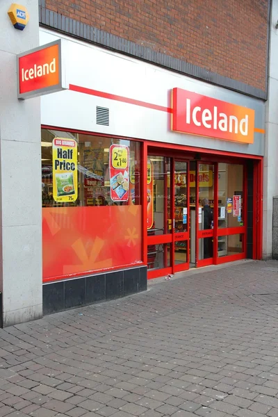 Isländischer Supermarkt — Stockfoto
