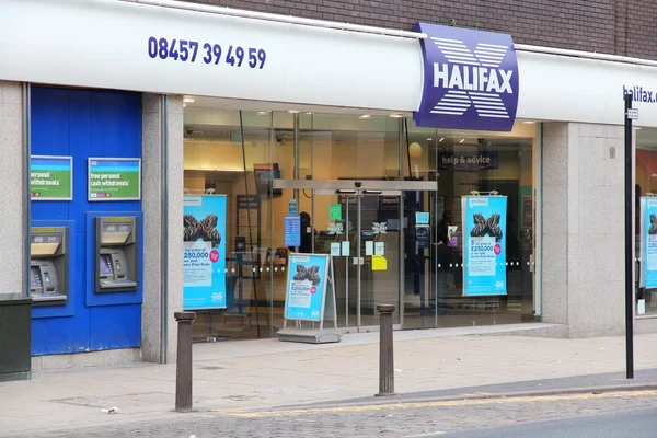 Halifax bank — Stock Photo, Image