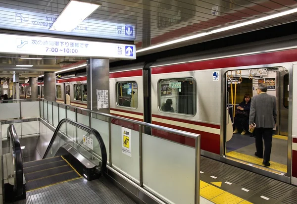 Tokyo - keikyu trein — Stockfoto
