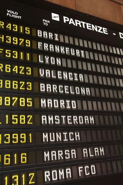 Departures — Stock Photo, Image