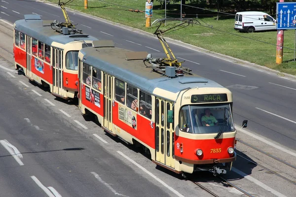Trasporto pubblico di Bratislava — Foto Stock