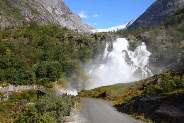 Norge vattenfall — Stockfoto