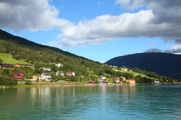 Norsko fjord — Stock fotografie