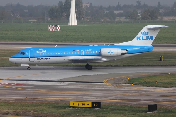 KLM airplane — Stock Photo, Image