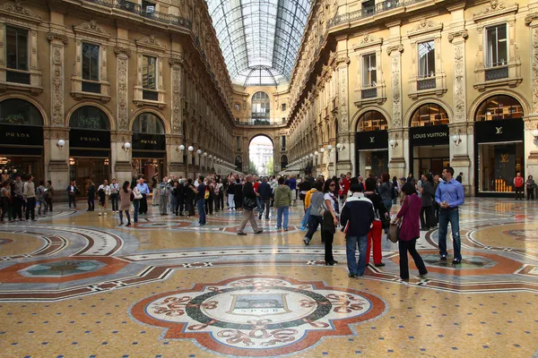 Milán compras de lujo — Foto de Stock