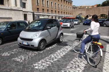 Bisikletçi, Roma