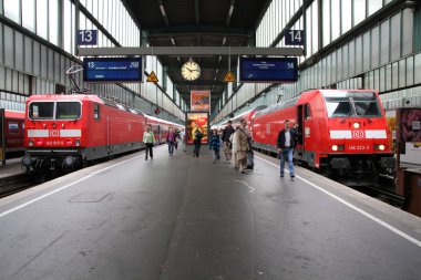 Tren istasyonu.