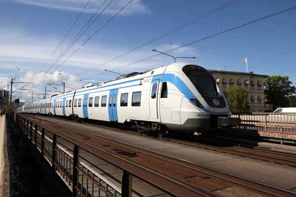 Trainen in Zweden — Stockfoto