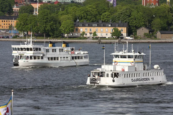Traghetti Stoccolma — Foto Stock