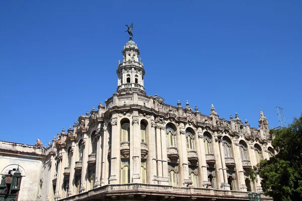 大剧院的哈瓦那古巴 — 图库照片