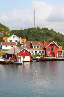 Norveç - balıkçı limanı