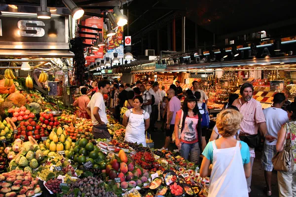 Mercado Boqueria — Fotografia de Stock