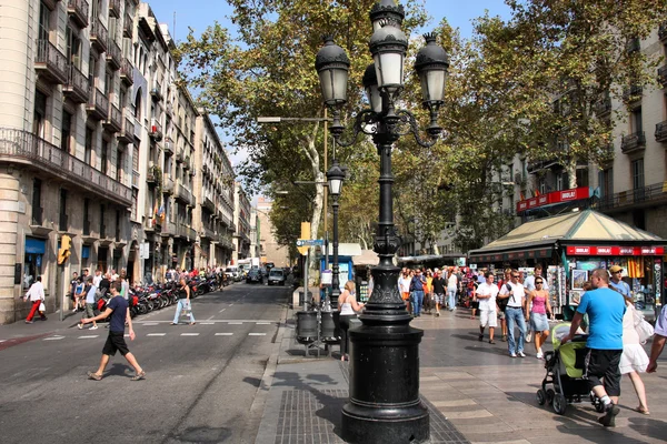 Rambla, Barcelona — Stock fotografie