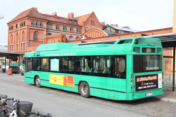 Veolia transport - gasbetriebener Bus — Stockfoto