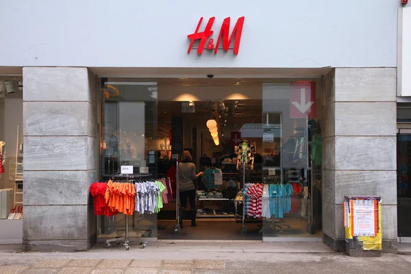 H & M en Copenhague — Foto de Stock