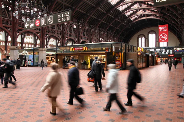 Bahnhof Kopenhagen — Stockfoto