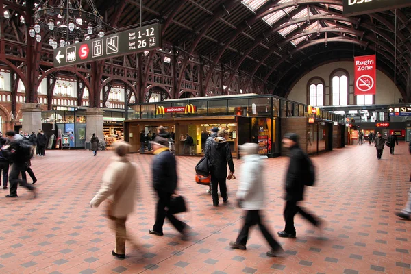 Estação de copenhagénio — Fotografia de Stock