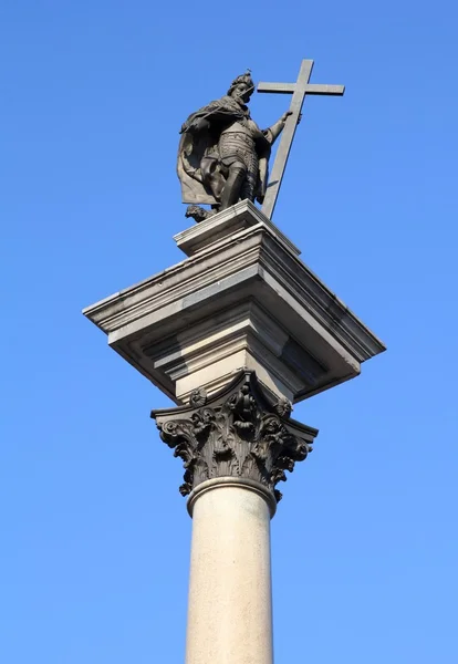 Warsaw monument — Stock Photo, Image